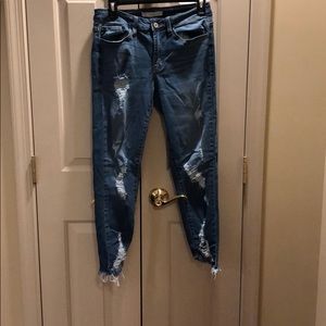 KanCan distressed denim